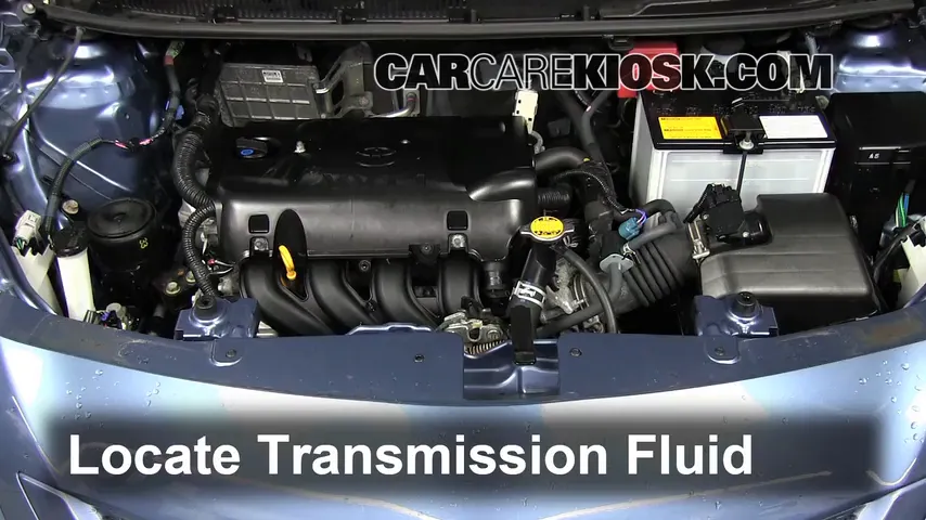 2011 Toyota Yaris 1.5L 4 Cyl. Sedan Liquide de transmission Vérifier le niveau de liquide
